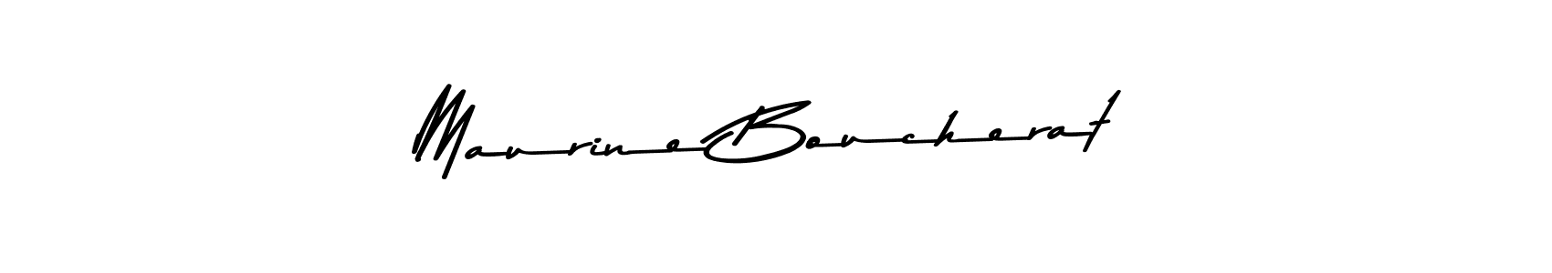 This is the best signature style for the Maurine Boucherat name. Also you like these signature font (Asem Kandis PERSONAL USE). Mix name signature. Maurine Boucherat signature style 9 images and pictures png