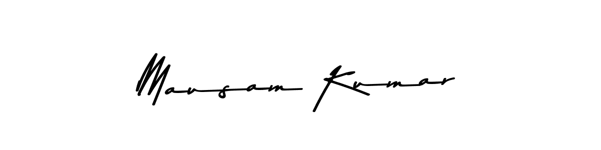 Mausam Kumar stylish signature style. Best Handwritten Sign (Asem Kandis PERSONAL USE) for my name. Handwritten Signature Collection Ideas for my name Mausam Kumar. Mausam Kumar signature style 9 images and pictures png