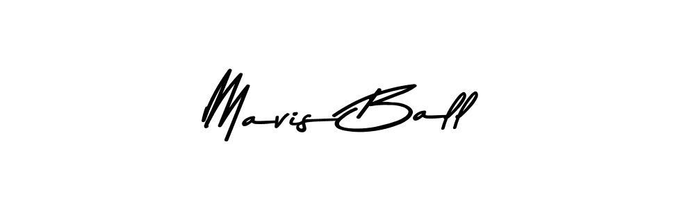 Make a beautiful signature design for name Mavis Ball. With this signature (Asem Kandis PERSONAL USE) style, you can create a handwritten signature for free. Mavis Ball signature style 9 images and pictures png