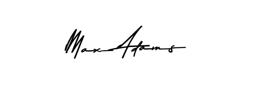 Use a signature maker to create a handwritten signature online. With this signature software, you can design (Asem Kandis PERSONAL USE) your own signature for name Max Adams. Max Adams signature style 9 images and pictures png
