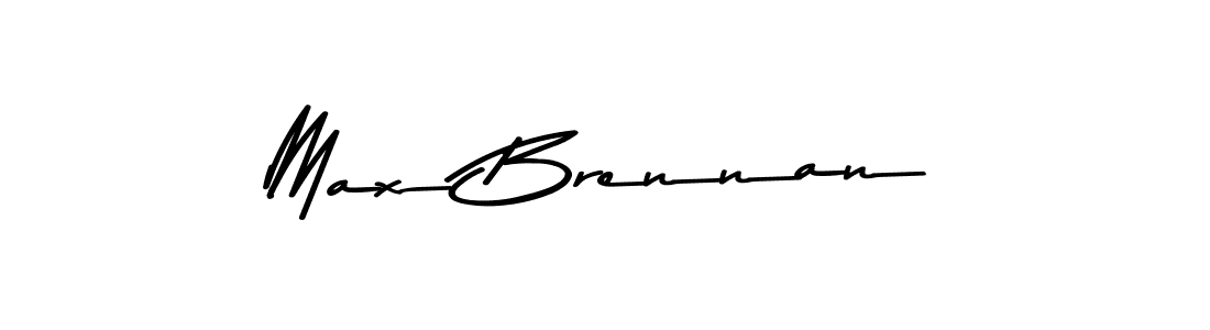 Design your own signature with our free online signature maker. With this signature software, you can create a handwritten (Asem Kandis PERSONAL USE) signature for name Max Brennan. Max Brennan signature style 9 images and pictures png