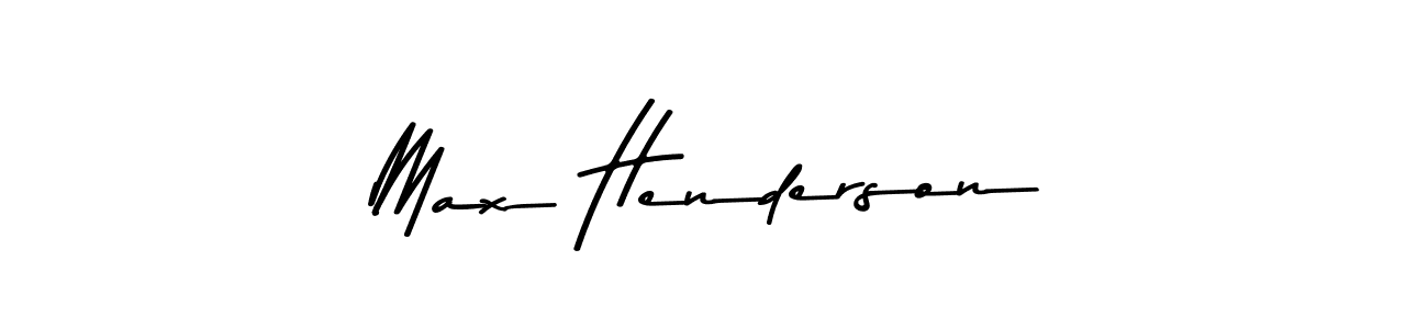 How to make Max Henderson name signature. Use Asem Kandis PERSONAL USE style for creating short signs online. This is the latest handwritten sign. Max Henderson signature style 9 images and pictures png