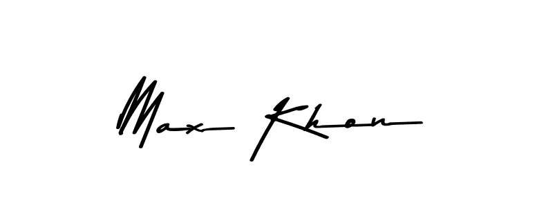 Max Khon stylish signature style. Best Handwritten Sign (Asem Kandis PERSONAL USE) for my name. Handwritten Signature Collection Ideas for my name Max Khon. Max Khon signature style 9 images and pictures png