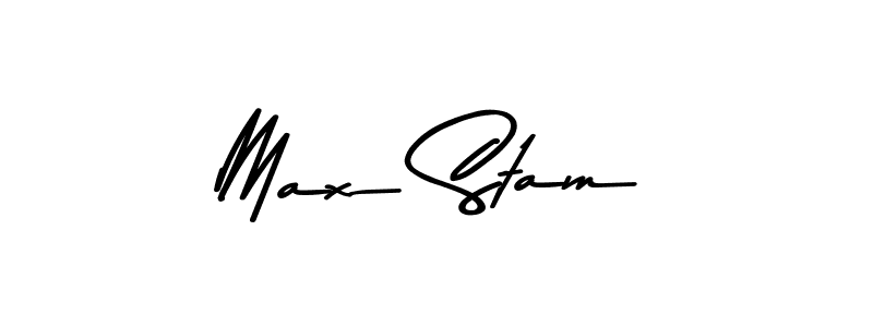 Make a beautiful signature design for name Max Stam. With this signature (Asem Kandis PERSONAL USE) style, you can create a handwritten signature for free. Max Stam signature style 9 images and pictures png