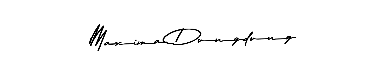 Here are the top 10 professional signature styles for the name Maxima Dungdung. These are the best autograph styles you can use for your name. Maxima Dungdung signature style 9 images and pictures png