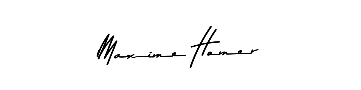 Also You can easily find your signature by using the search form. We will create Maxime Homer name handwritten signature images for you free of cost using Asem Kandis PERSONAL USE sign style. Maxime Homer signature style 9 images and pictures png