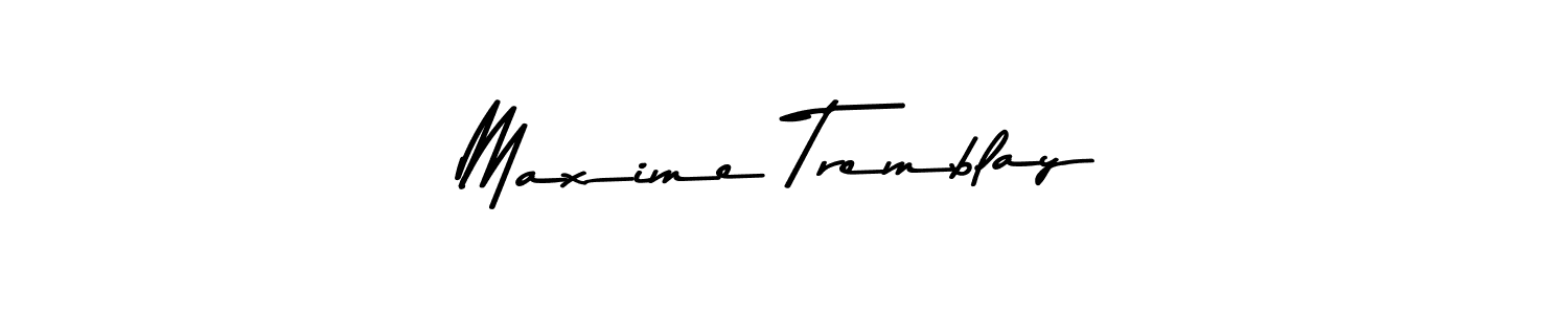 How to make Maxime Tremblay signature? Asem Kandis PERSONAL USE is a professional autograph style. Create handwritten signature for Maxime Tremblay name. Maxime Tremblay signature style 9 images and pictures png