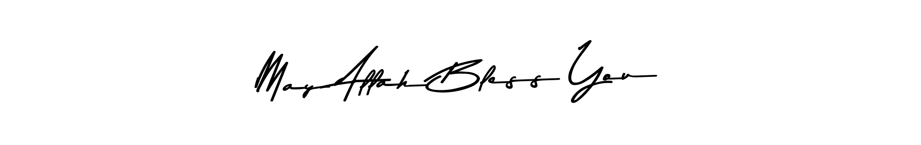 Make a beautiful signature design for name May Allah Bless You. Use this online signature maker to create a handwritten signature for free. May Allah Bless You signature style 9 images and pictures png