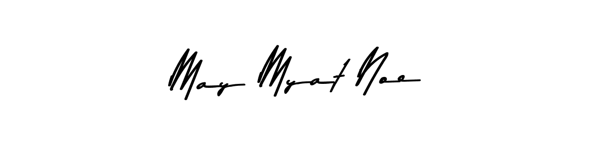 Design your own signature with our free online signature maker. With this signature software, you can create a handwritten (Asem Kandis PERSONAL USE) signature for name May Myat Noe. May Myat Noe signature style 9 images and pictures png