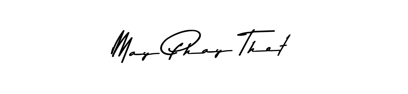 Use a signature maker to create a handwritten signature online. With this signature software, you can design (Asem Kandis PERSONAL USE) your own signature for name May Phay Thet. May Phay Thet signature style 9 images and pictures png