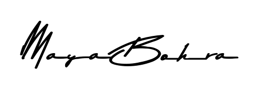 Also we have Maya Bohra name is the best signature style. Create professional handwritten signature collection using Asem Kandis PERSONAL USE autograph style. Maya Bohra signature style 9 images and pictures png