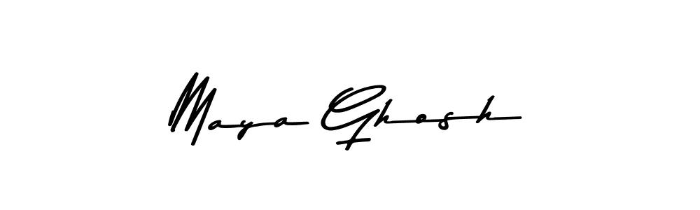 Also we have Maya Ghosh name is the best signature style. Create professional handwritten signature collection using Asem Kandis PERSONAL USE autograph style. Maya Ghosh signature style 9 images and pictures png