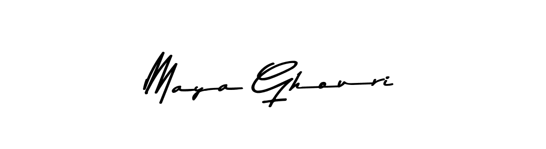 Make a beautiful signature design for name Maya Ghouri. Use this online signature maker to create a handwritten signature for free. Maya Ghouri signature style 9 images and pictures png