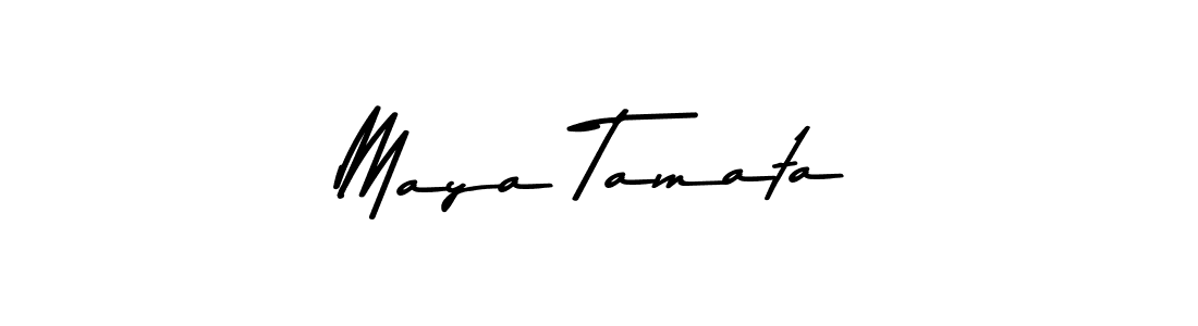 You should practise on your own different ways (Asem Kandis PERSONAL USE) to write your name (Maya Tamata) in signature. don't let someone else do it for you. Maya Tamata signature style 9 images and pictures png