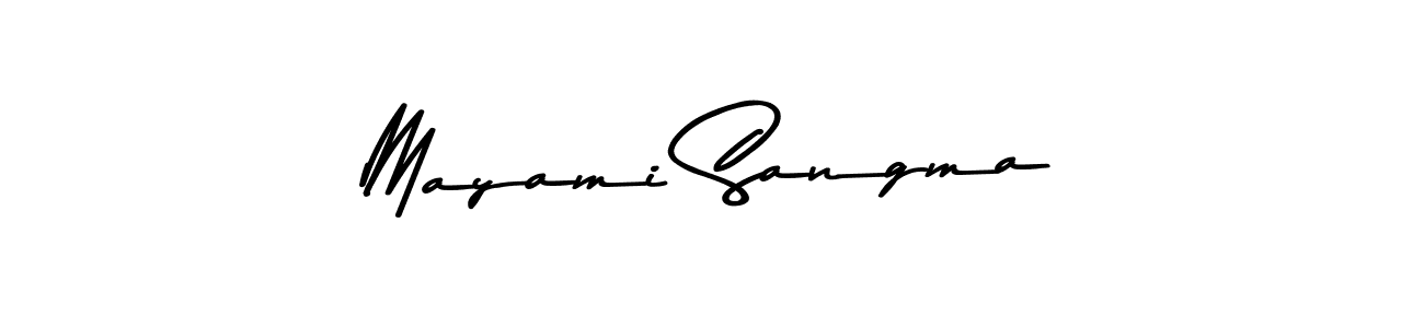 It looks lik you need a new signature style for name Mayami Sangma. Design unique handwritten (Asem Kandis PERSONAL USE) signature with our free signature maker in just a few clicks. Mayami Sangma signature style 9 images and pictures png