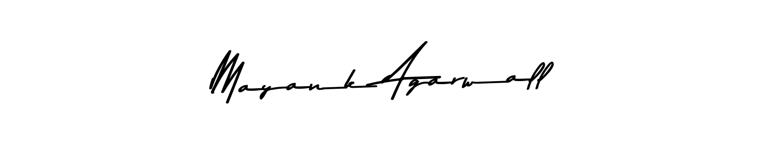 How to make Mayank Agarwall signature? Asem Kandis PERSONAL USE is a professional autograph style. Create handwritten signature for Mayank Agarwall name. Mayank Agarwall signature style 9 images and pictures png
