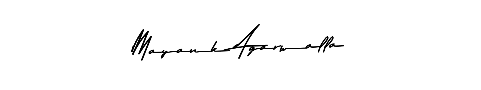 Make a beautiful signature design for name Mayank Agarwalla. With this signature (Asem Kandis PERSONAL USE) style, you can create a handwritten signature for free. Mayank Agarwalla signature style 9 images and pictures png