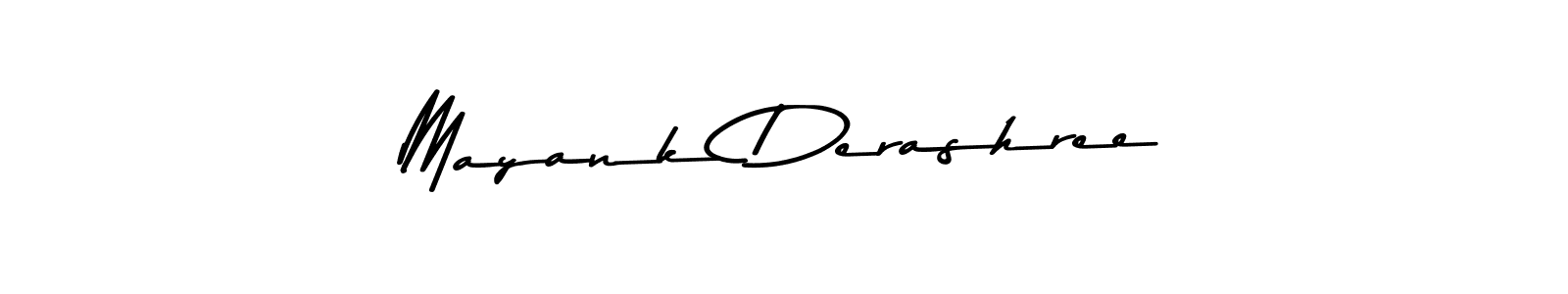 Create a beautiful signature design for name Mayank Derashree. With this signature (Asem Kandis PERSONAL USE) fonts, you can make a handwritten signature for free. Mayank Derashree signature style 9 images and pictures png