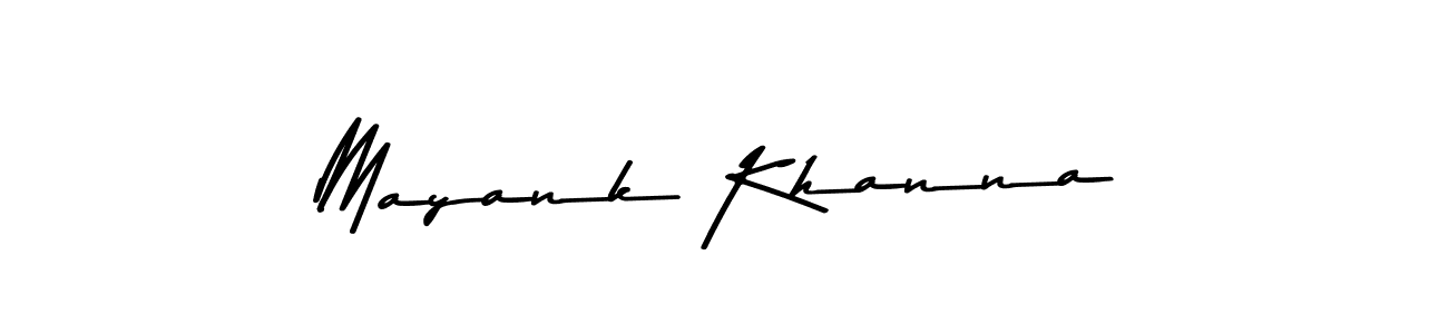 Asem Kandis PERSONAL USE is a professional signature style that is perfect for those who want to add a touch of class to their signature. It is also a great choice for those who want to make their signature more unique. Get Mayank Khanna name to fancy signature for free. Mayank Khanna signature style 9 images and pictures png