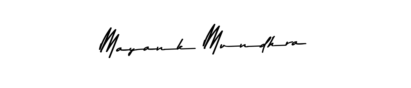 Mayank Mundhra stylish signature style. Best Handwritten Sign (Asem Kandis PERSONAL USE) for my name. Handwritten Signature Collection Ideas for my name Mayank Mundhra. Mayank Mundhra signature style 9 images and pictures png