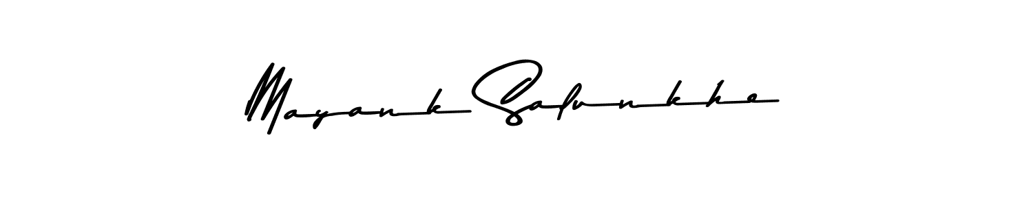 You should practise on your own different ways (Asem Kandis PERSONAL USE) to write your name (Mayank Salunkhe) in signature. don't let someone else do it for you. Mayank Salunkhe signature style 9 images and pictures png