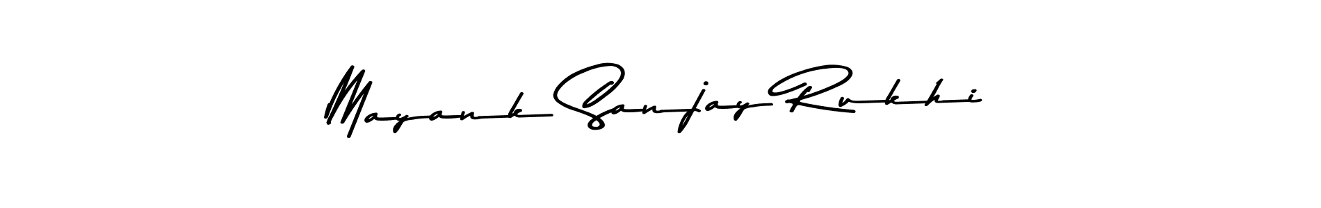 How to make Mayank Sanjay Rukhi signature? Asem Kandis PERSONAL USE is a professional autograph style. Create handwritten signature for Mayank Sanjay Rukhi name. Mayank Sanjay Rukhi signature style 9 images and pictures png