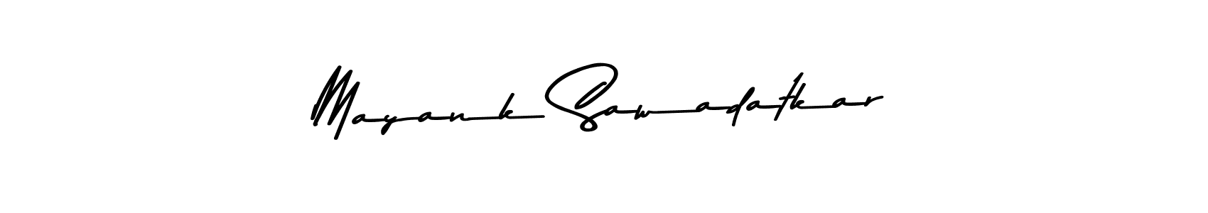 Also we have Mayank Sawadatkar name is the best signature style. Create professional handwritten signature collection using Asem Kandis PERSONAL USE autograph style. Mayank Sawadatkar signature style 9 images and pictures png