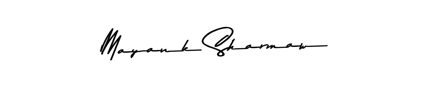 Here are the top 10 professional signature styles for the name Mayank Sharmaw. These are the best autograph styles you can use for your name. Mayank Sharmaw signature style 9 images and pictures png