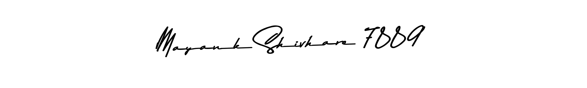 This is the best signature style for the Mayank Shivhare 7889 name. Also you like these signature font (Asem Kandis PERSONAL USE). Mix name signature. Mayank Shivhare 7889 signature style 9 images and pictures png