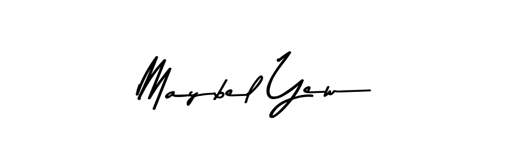 Make a beautiful signature design for name Maybel Yew. Use this online signature maker to create a handwritten signature for free. Maybel Yew signature style 9 images and pictures png