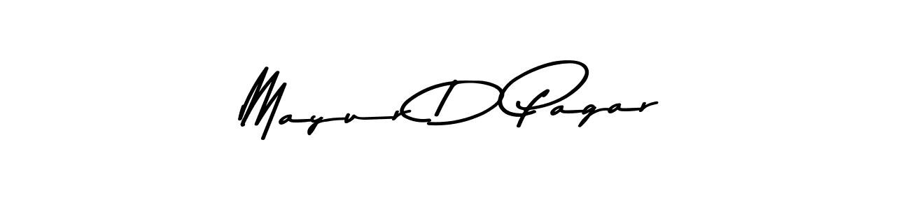 Make a beautiful signature design for name Mayur D Pagar. Use this online signature maker to create a handwritten signature for free. Mayur D Pagar signature style 9 images and pictures png