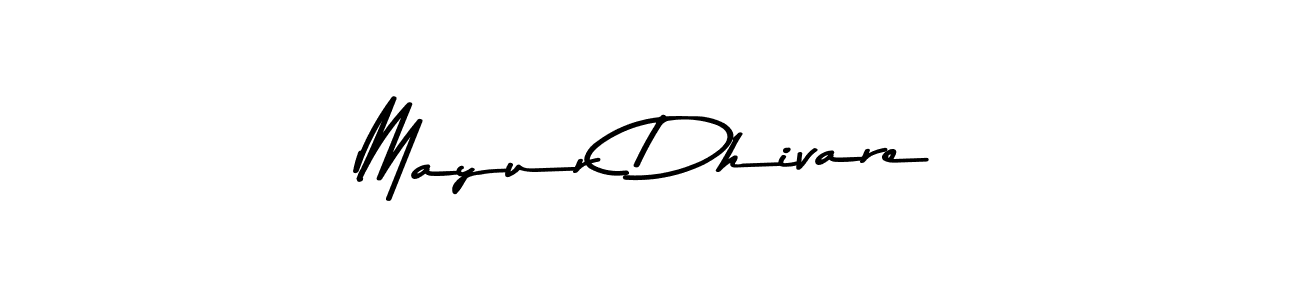 Mayur Dhivare stylish signature style. Best Handwritten Sign (Asem Kandis PERSONAL USE) for my name. Handwritten Signature Collection Ideas for my name Mayur Dhivare. Mayur Dhivare signature style 9 images and pictures png