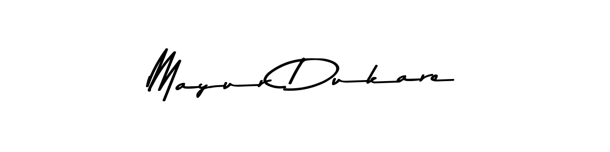 Make a beautiful signature design for name Mayur Dukare. With this signature (Asem Kandis PERSONAL USE) style, you can create a handwritten signature for free. Mayur Dukare signature style 9 images and pictures png
