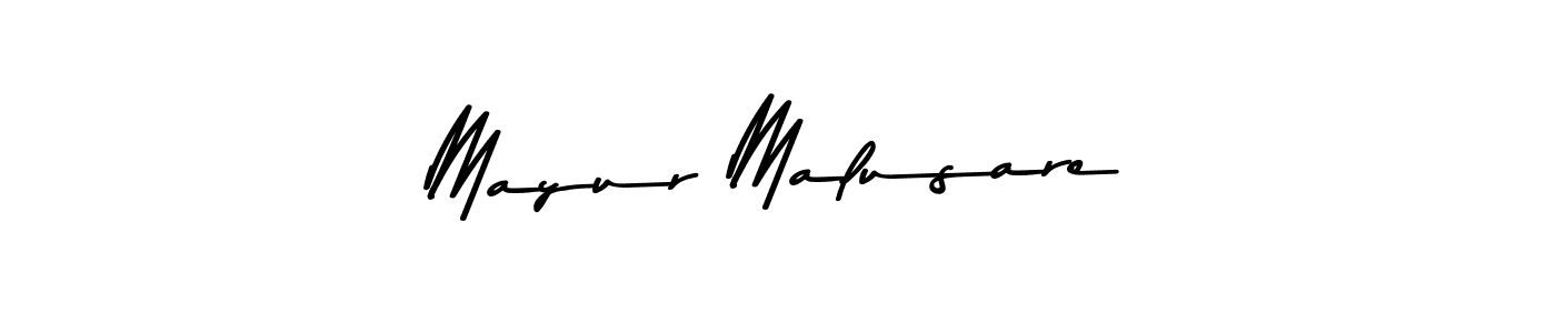 Also You can easily find your signature by using the search form. We will create Mayur Malusare name handwritten signature images for you free of cost using Asem Kandis PERSONAL USE sign style. Mayur Malusare signature style 9 images and pictures png
