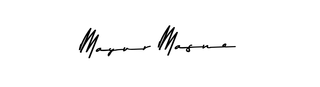 Asem Kandis PERSONAL USE is a professional signature style that is perfect for those who want to add a touch of class to their signature. It is also a great choice for those who want to make their signature more unique. Get Mayur Masne name to fancy signature for free. Mayur Masne signature style 9 images and pictures png