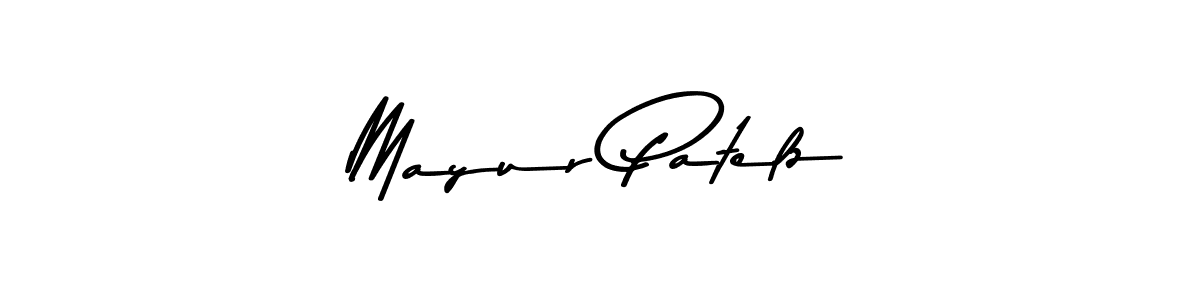 Make a beautiful signature design for name Mayur Patelz. With this signature (Asem Kandis PERSONAL USE) style, you can create a handwritten signature for free. Mayur Patelz signature style 9 images and pictures png