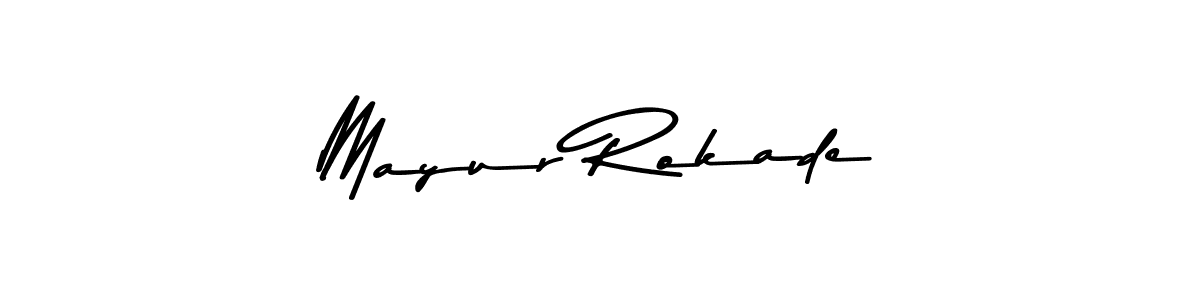 It looks lik you need a new signature style for name Mayur Rokade. Design unique handwritten (Asem Kandis PERSONAL USE) signature with our free signature maker in just a few clicks. Mayur Rokade signature style 9 images and pictures png