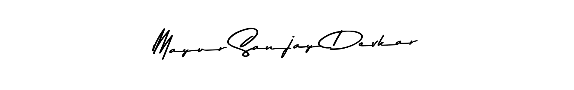 Make a beautiful signature design for name Mayur Sanjay Devkar. Use this online signature maker to create a handwritten signature for free. Mayur Sanjay Devkar signature style 9 images and pictures png