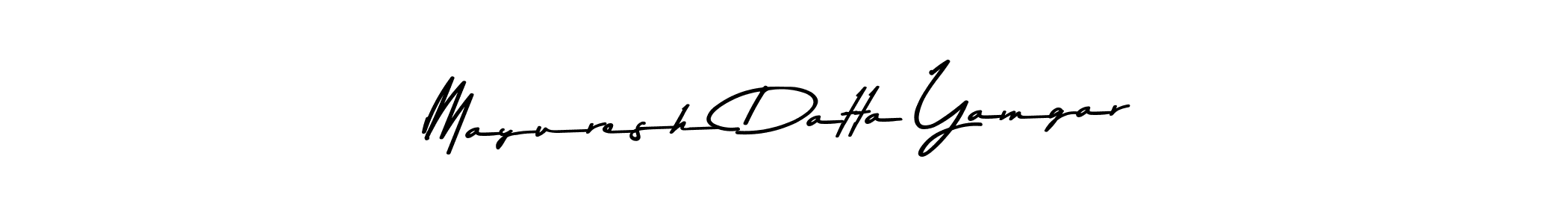 Asem Kandis PERSONAL USE is a professional signature style that is perfect for those who want to add a touch of class to their signature. It is also a great choice for those who want to make their signature more unique. Get Mayuresh Datta Yamgar name to fancy signature for free. Mayuresh Datta Yamgar signature style 9 images and pictures png