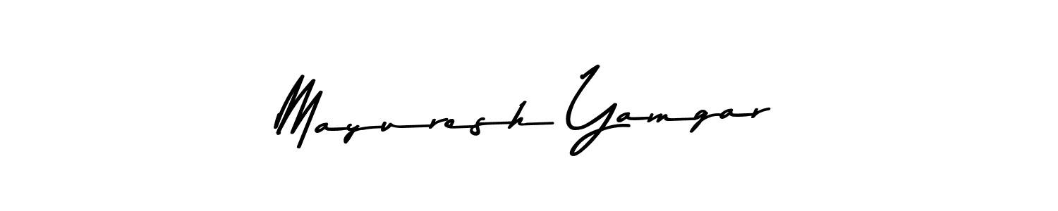 Also You can easily find your signature by using the search form. We will create Mayuresh Yamgar name handwritten signature images for you free of cost using Asem Kandis PERSONAL USE sign style. Mayuresh Yamgar signature style 9 images and pictures png