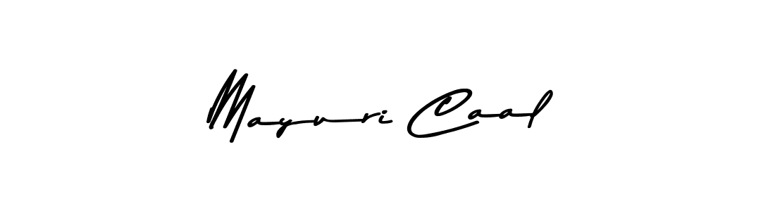 Use a signature maker to create a handwritten signature online. With this signature software, you can design (Asem Kandis PERSONAL USE) your own signature for name Mayuri Caal. Mayuri Caal signature style 9 images and pictures png