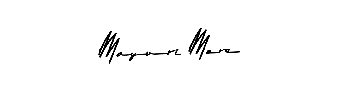 Also You can easily find your signature by using the search form. We will create Mayuri More name handwritten signature images for you free of cost using Asem Kandis PERSONAL USE sign style. Mayuri More signature style 9 images and pictures png