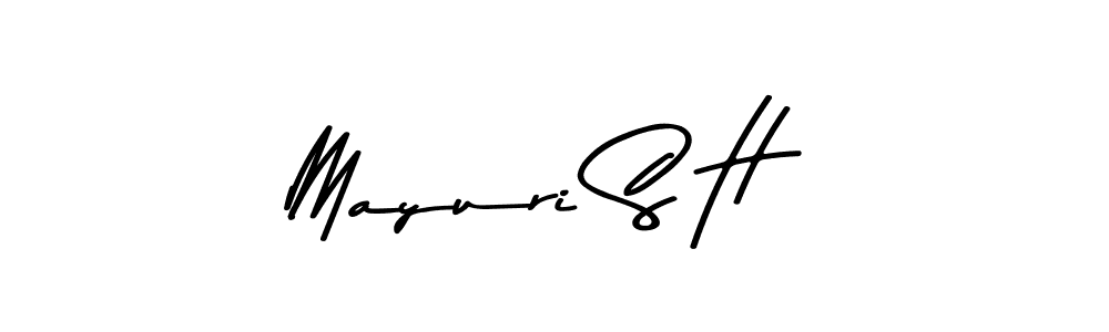 Also we have Mayuri S H name is the best signature style. Create professional handwritten signature collection using Asem Kandis PERSONAL USE autograph style. Mayuri S H signature style 9 images and pictures png