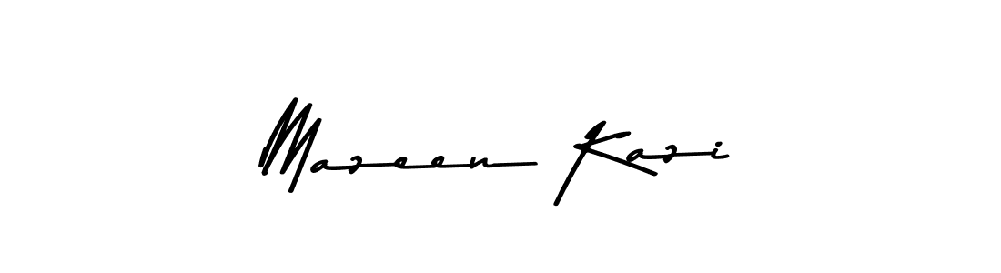 Also we have Mazeen Kazi name is the best signature style. Create professional handwritten signature collection using Asem Kandis PERSONAL USE autograph style. Mazeen Kazi signature style 9 images and pictures png