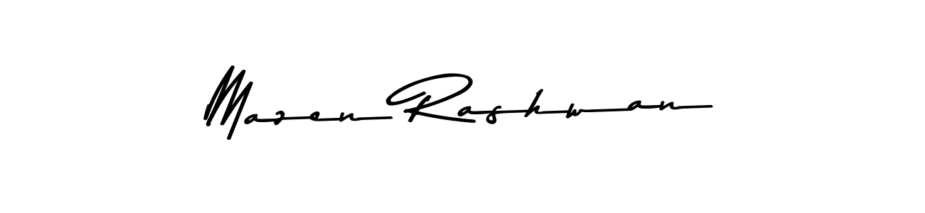 You can use this online signature creator to create a handwritten signature for the name Mazen Rashwan. This is the best online autograph maker. Mazen Rashwan signature style 9 images and pictures png