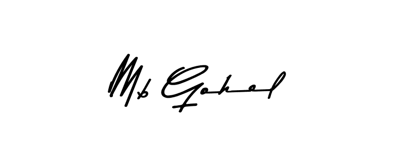 Make a short Mb Gohel signature style. Manage your documents anywhere anytime using Asem Kandis PERSONAL USE. Create and add eSignatures, submit forms, share and send files easily. Mb Gohel signature style 9 images and pictures png