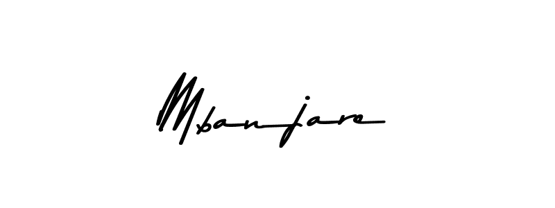 Make a beautiful signature design for name Mbanjare. With this signature (Asem Kandis PERSONAL USE) style, you can create a handwritten signature for free. Mbanjare signature style 9 images and pictures png