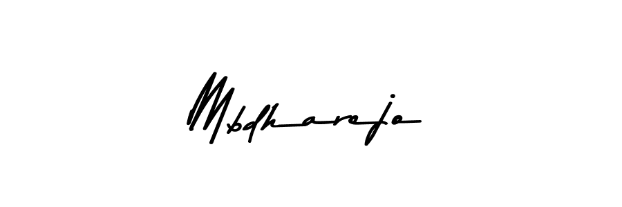 Here are the top 10 professional signature styles for the name Mbdharejo. These are the best autograph styles you can use for your name. Mbdharejo signature style 9 images and pictures png