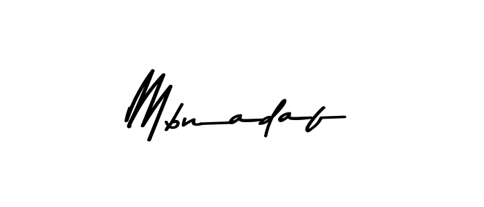 Mbnadaf stylish signature style. Best Handwritten Sign (Asem Kandis PERSONAL USE) for my name. Handwritten Signature Collection Ideas for my name Mbnadaf. Mbnadaf signature style 9 images and pictures png