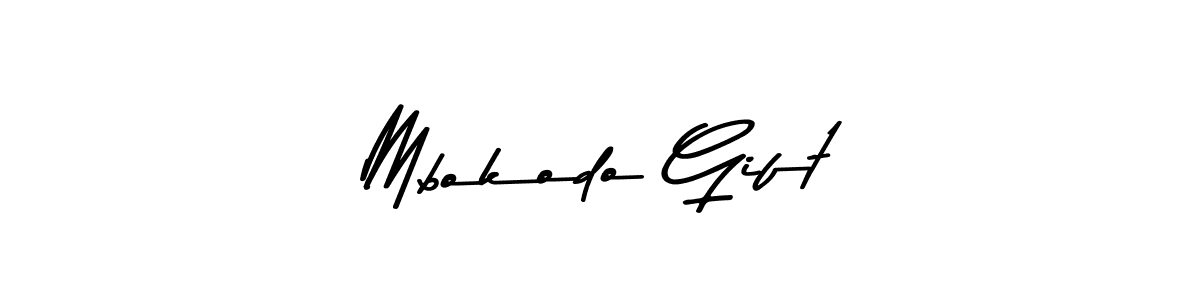 if you are searching for the best signature style for your name Mbokodo Gift. so please give up your signature search. here we have designed multiple signature styles  using Asem Kandis PERSONAL USE. Mbokodo Gift signature style 9 images and pictures png